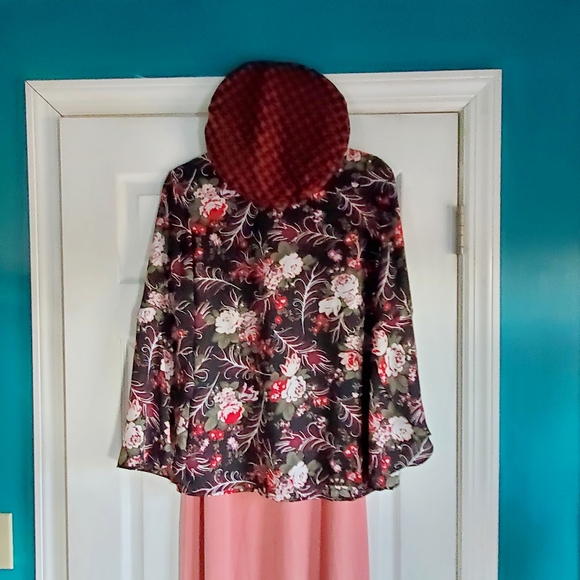 Loft Petite Women's Top Medium Black - Picture 13 of 16